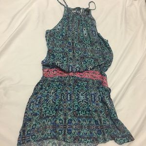 Forever 21 Blue Floral Dress